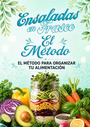 Método de Ensaladas en Frasco: Ebooks + App + 6 Bonos extras